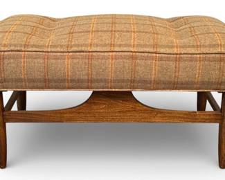 Attr. JENS RISOM (Danish-American, 1916-2016) Upholstered Bench

