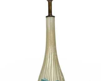 Mid Century MURANO Art Glass Table Lamp
