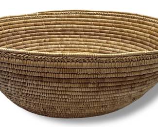 Large Seagrass Basket, Coastal
