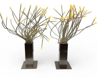 Vintage IKEA Stranne Medusa Table Lamp, Pair
