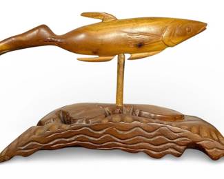 Surrealism Fish Sculpture, PEDRO FRIEDEBERG Style

