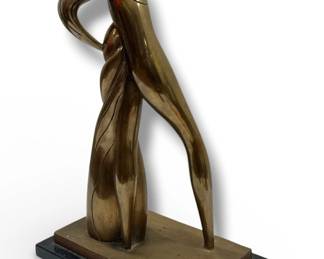 JIM MILLER-MELBERG (American, 1929) "Flamenco" Cast Bronze Sculpture

