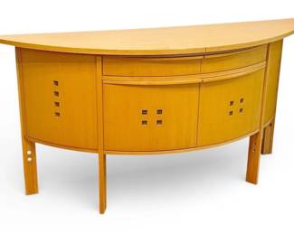 CHARLES RENNIE MACKINTOSH Style Crescent Sideboard
