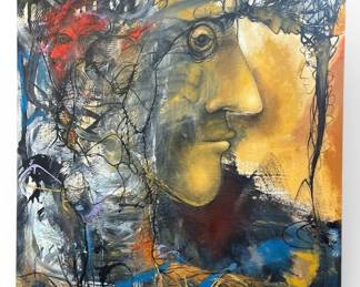 VICENTE DOPICO LERNER (Cuban, 1943-2020) "Metamorfosis" Painting
