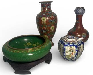 Chinese Cloisonne Articles Collection
