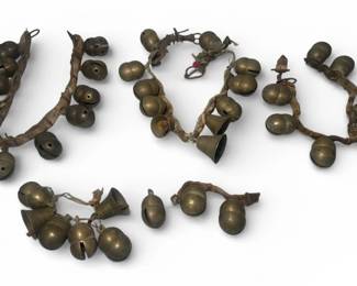 A Set of Chinese Brass Bells
