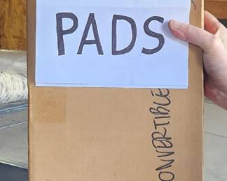 70 Lemans pads in box