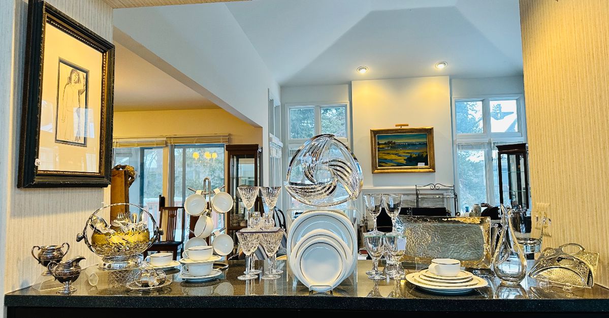 Small Sample of the Incredible Fine China, Crystal and Dinnerware Available!