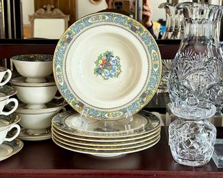 Still More of the Lenox "Autumn" Dinnerware Available Shown with fabulous Crystal!