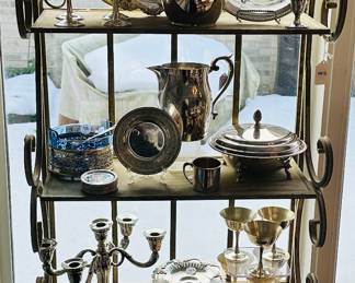 Beautiful Collection of Sterling and Silver Plate Available!