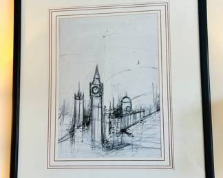 "You Are Here" by Robert Grace (34"x 42"),  Beautifully Framed Print. 