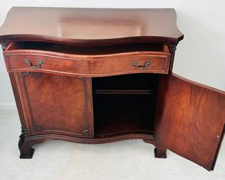 Interior View of the Sciver Co. Mahogany Buffet. 