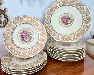 Continental Ivory "Coronado" Bone China Dinner Plates Available.