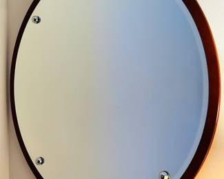 BDI (Becker Designs, Inc) Mirror Designed by Melinda Humphrey & Bill Becker, 30" Round. 