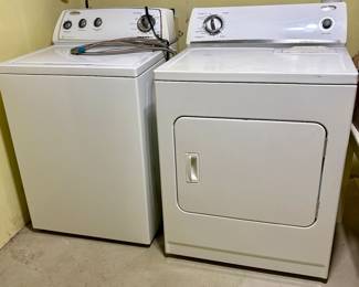 Whirlpool washer and dryer