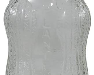 183x - Clear Planters Peanut Jar 14"
