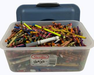 26 - Tote full of Crayons, Pencils & Markers
