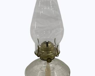 31 - Oil Lamp - 14" tall
