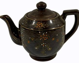 98 - Ceramic Oriental Teapot - 9 x 7
