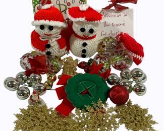57 - Assorted Holiday Decor
