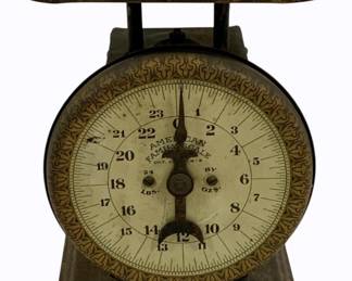 112 - American Family Scale - 9 x 6 x 7 used as-is electric/electronic/mechanical item - no guarantee all components present, untested
