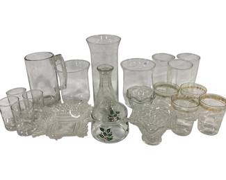 137 - Lot of Assorted Glassware & More
