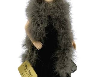 116 - Mae West Doll w/ Stand - 17"
