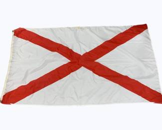 166 - Alabama State Flag - Nylon - 34 x 60
