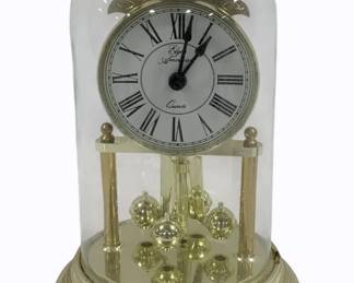 77 - Elgin American Quartz Clock - 9.5 x 6 used as-is electric/electronic/mechanical item - no guarantee all components present, untested
