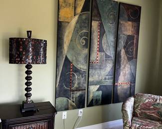 Large canvas artwork