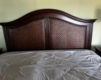 King size head/foot board and mattress