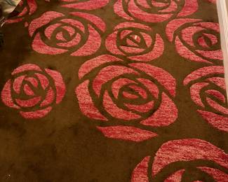 Rose rug