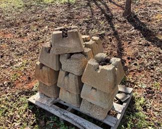 concrete post blocks