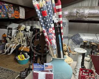 Nice selection of American flags