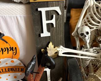 Fall and Halloween decor