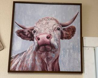 Crazy cow art