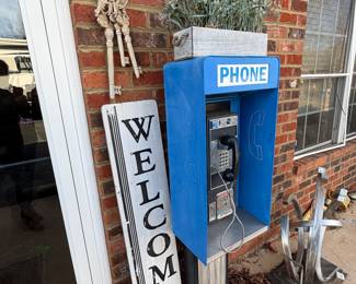 Authntic Olympic Bellsouth telephone booth