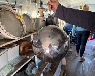 top left - white catering serving trays