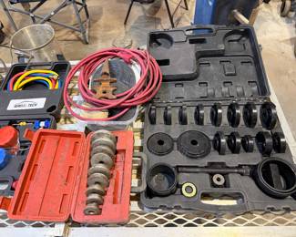 A/C gauges and freon