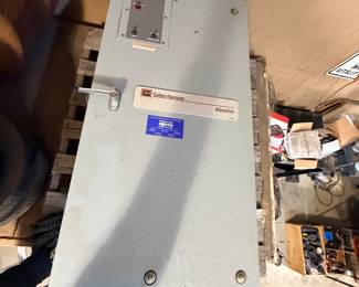 Automatic house generator switch control panel 