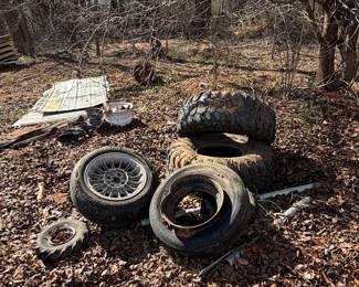 various size tires and wheels