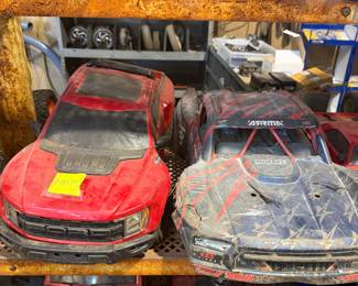 Huge selection of RC cars, parts, etc
