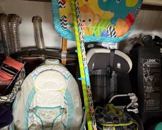 Very nice selection of gently used baby accessories