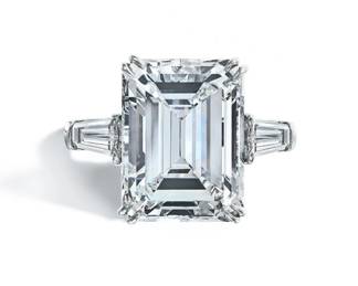Lot 9958 Emerald Cut Diamond Ring 5.02ctGIA Certified