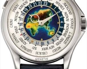 Lot 808 Patek Philippe World Time Watch