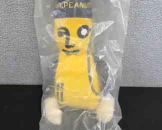 Unopened Vintage Planters Mr. Peanut Rag Doll