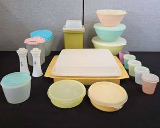 Multi Color Vintage Tupperware 