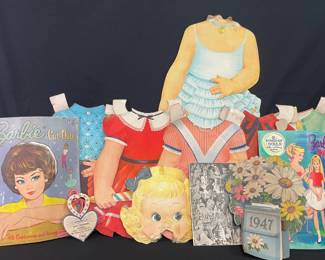 Barbie Cutouts Vintage Paper Dolls 