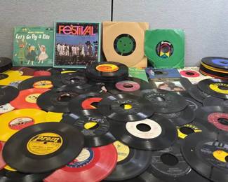 Mystery Lot Of 45s