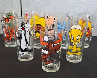 Pepsi Collector Series Looney Tunes Glasses Vintage